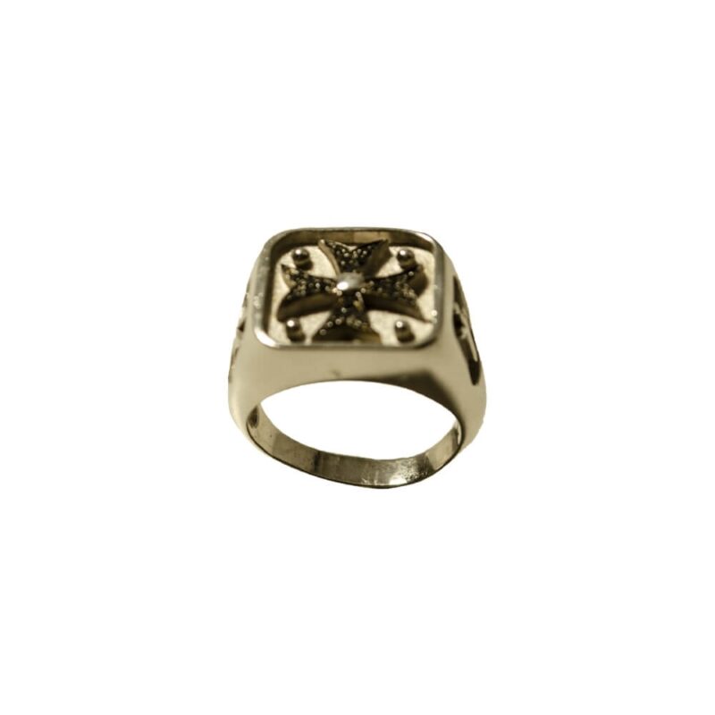 Silver Ring 925, Diamonds 0.12 ct-0