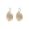 Silver Earrings 925, Quartz-0