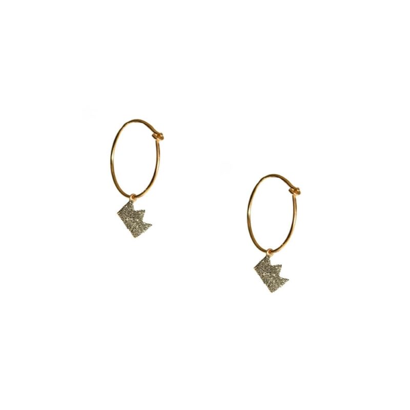 Gold K18 Earrings-0