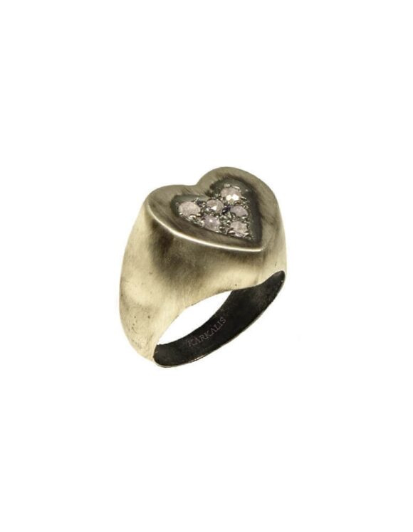 Silver Ring 925, Diamonds-0