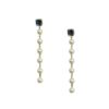 Silver Earrings 925, Pearls-0