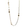 Silver Necklace 925, Labradorite-0