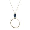Silver Necklace 925, Crystal-0