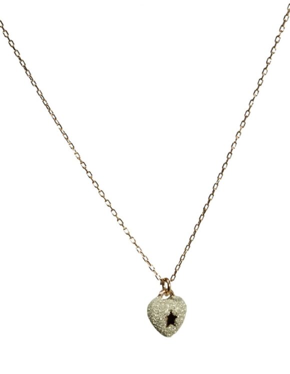 Gold K18 Necklace, Diamonds-0