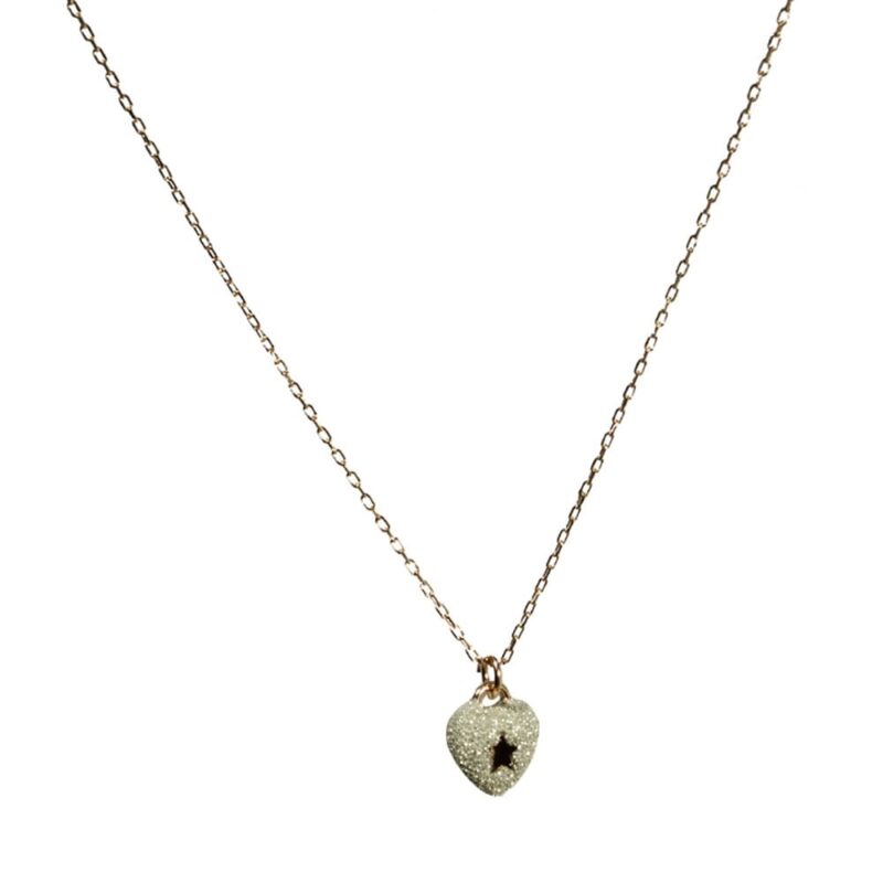 Gold K18 Necklace, Diamonds-0