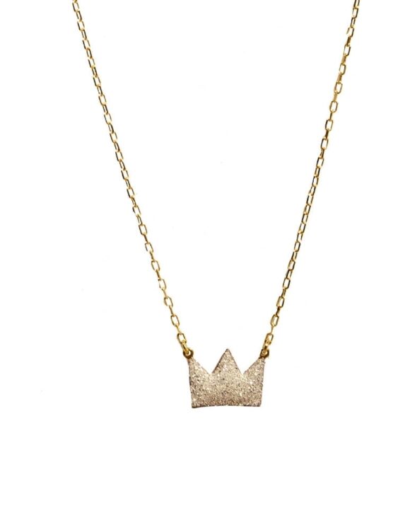 Gold K18 Necklace, Diamonds-0