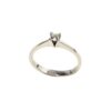 Gold K18 Engagement ring, Diamond 0.11 ct-0