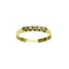 Gold K18 Engagement ring, Diamond 0.10 ct-0