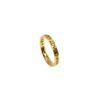 Gold K18 Ring, Diamonds 0.11 ct -0