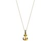 Gold K18 Charm, Diamond 0.01 ct-0