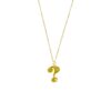 Gold K18 Charm, Diamond 0.01 ct-0