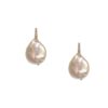 Silver Earrings 925, Pearl-0