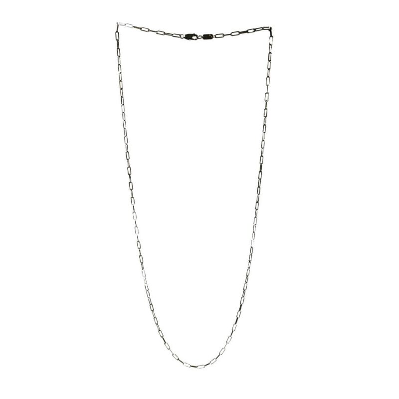 Silver Necklace 925, Diamond 0.01 ct-0