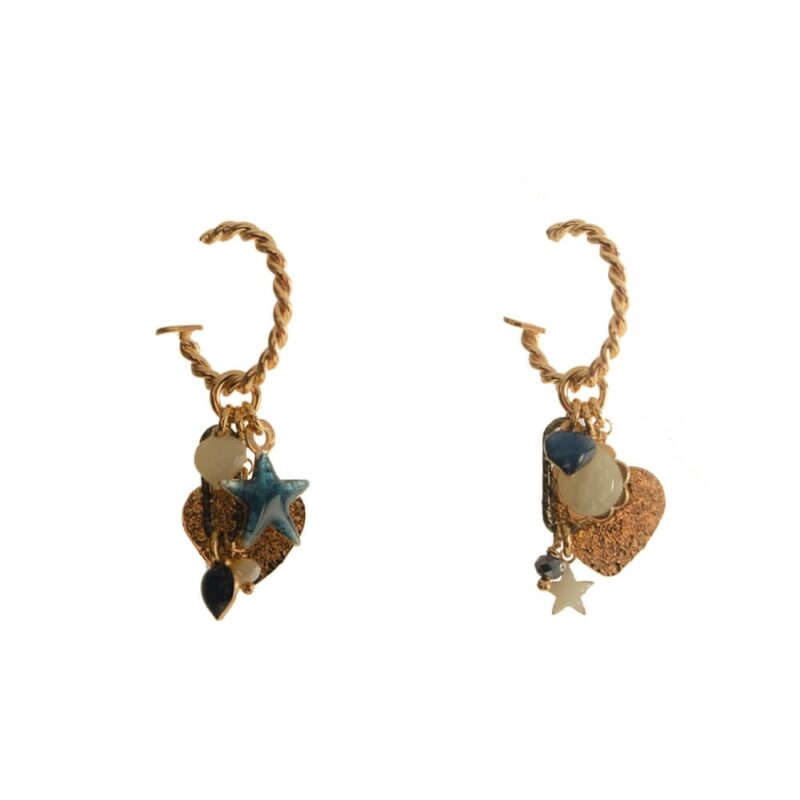 Silver Earrings 925, Quartz-0