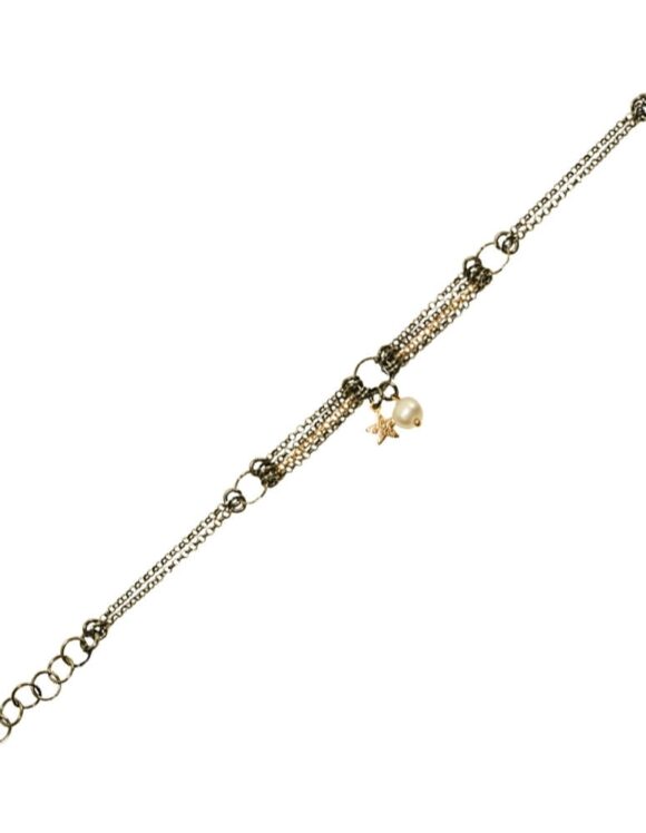 Silver Bracelet 925, Pearl-0