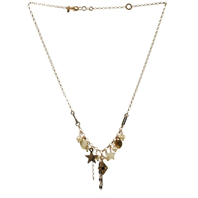 Silver Necklace 925, Pearl-0