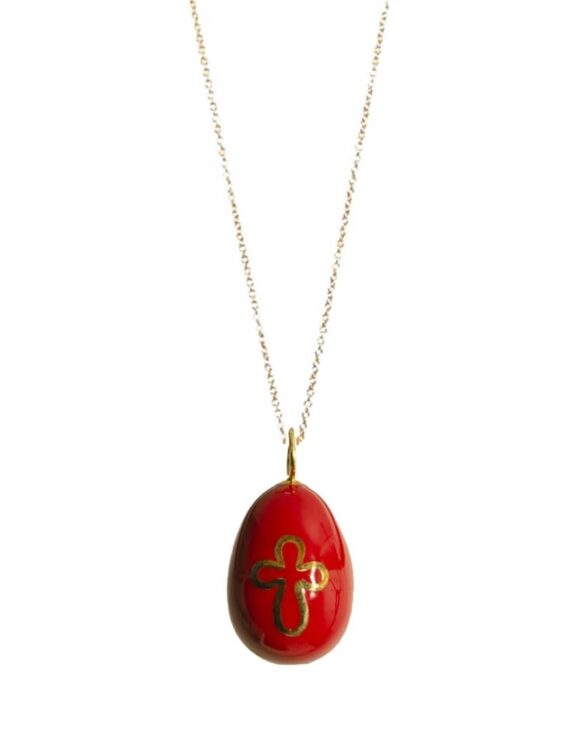 Gold K18 Easter Charm-0