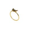 Gold Ring K18, Diamonds 0.09 ct.-0