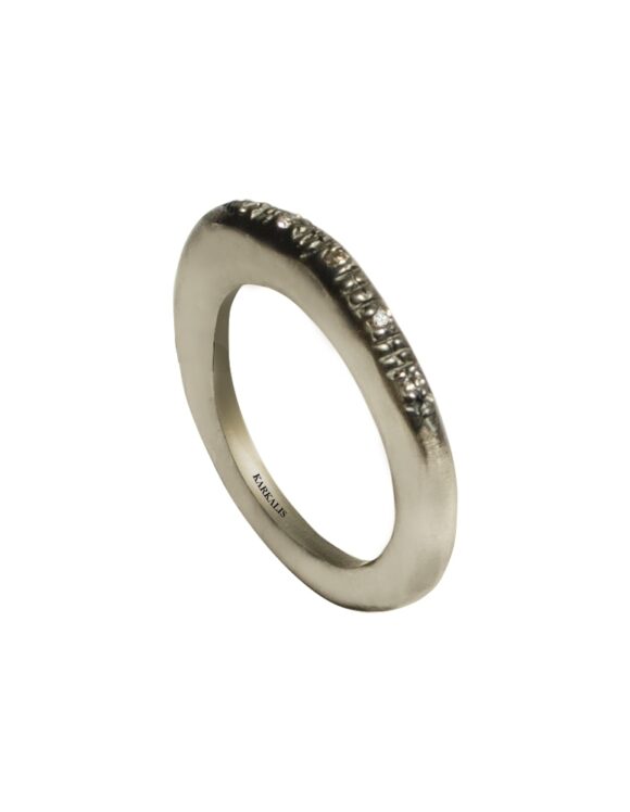 Silver Ring 925, Diamond-0