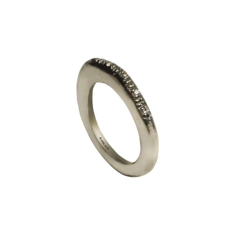 Silver Ring 925, Diamond-0