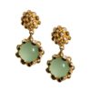 Silver Earrings 925, Silver Quartz-0