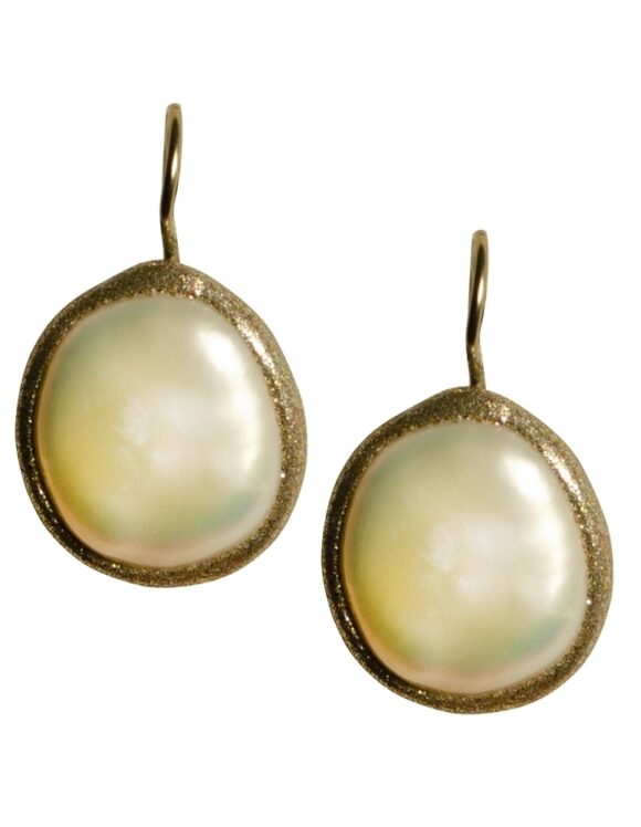 Silver Earrings 925, Pearl-0