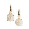 Silver Earrings 925, Quartz-0