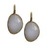 Silver Earrings 925, Agate-0
