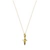 Gold K18 Diamond Cross 0.02 ct. -0